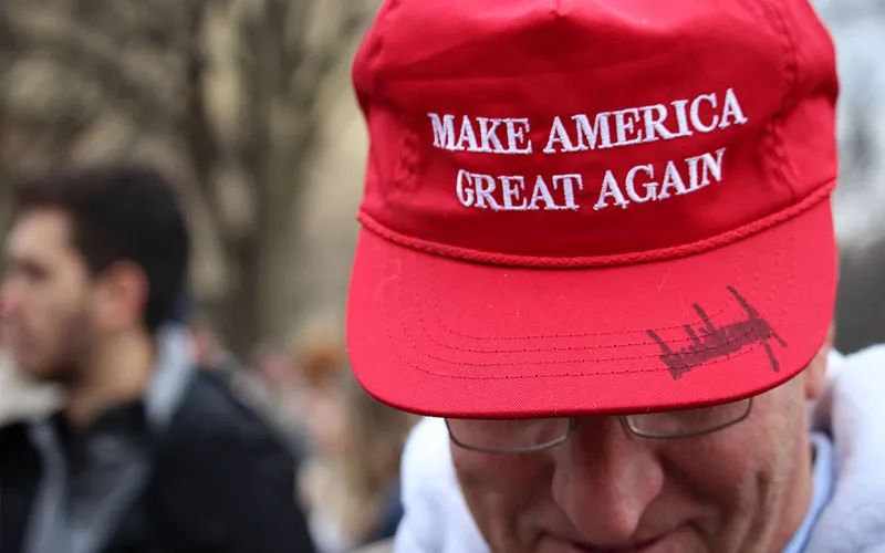 Amid sea of MAGA hats, Arizonans relish moment of Trump's inauguration |  Cronkite News